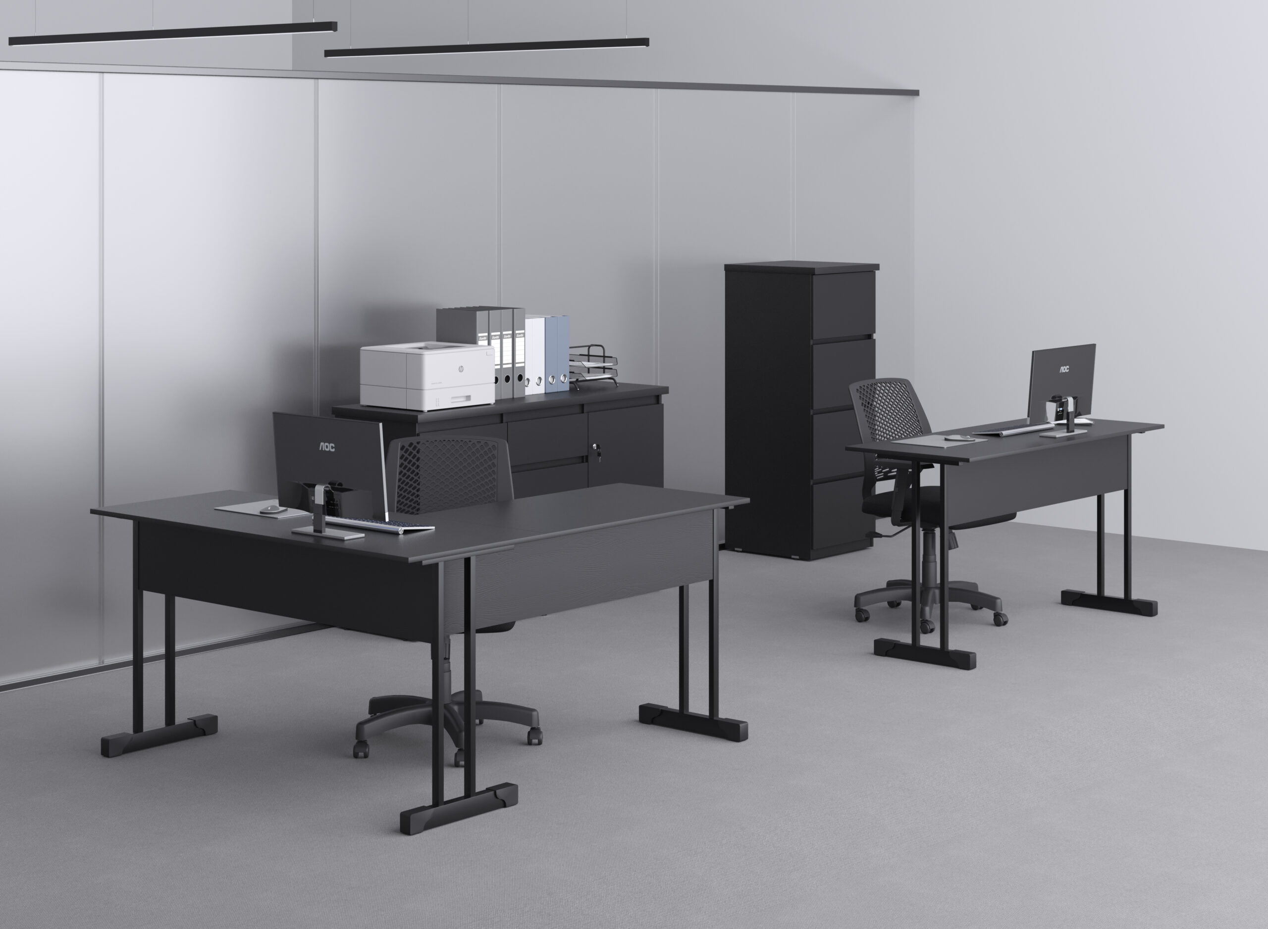 11 - MESA E KIT ETHOS (PRETO)