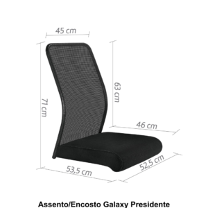 Assento/Encosto Galaxy